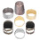 7 stücke Nähen Fingerhut Set Einstellbare Messing 7