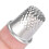 7Pcs Nähen Fingerhut Ring Messing Finger Schutz 12