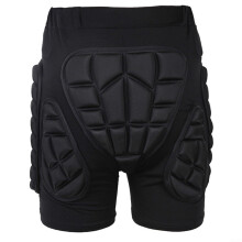 Uni EVA Padded Protective Shorts Hip Protection Buttock Pad Ski Snowboard Skate Skateboard Winter Sports Black XS XXXL 3XL