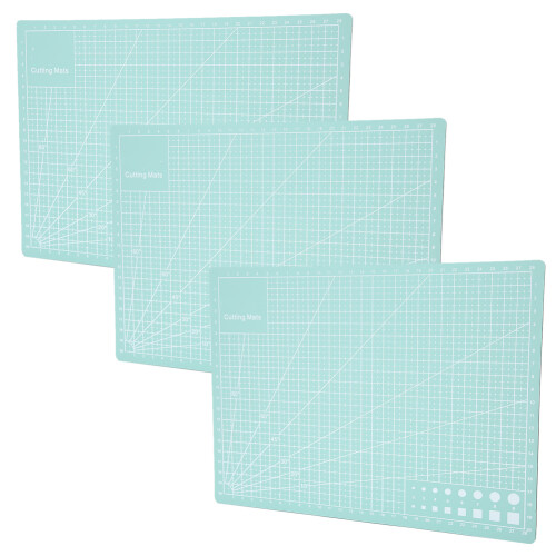 3Pcs Schneiden Matte A4 Mint Grün Modell Cut Pad