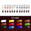 12-farbige 20ml Ölgemälde-Farbtuben-Set, 11