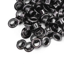 100 Set Messing Öse Kleidung Tasche Zubehör Doppel