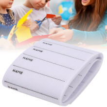 200PCS Hand Nähen Name Aufkleber Genäht