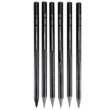 6Pcs Carbon Skizze Stift Professionelle Holz