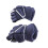 1 Paar marineblaue Eishockeyhandschuhe, 9