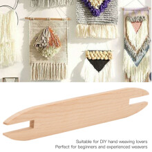 2 stücke Buche Holz Weben Shuttle DIY Pullover