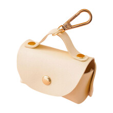Support de sac poubelle pour animaux de compagnie,-Jaune clair