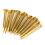 100Pcs Runde Kopf Nagel Messing Möbel Scharnier 9