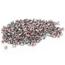 500 Stück Messingösen, 2 mm Innenloch, bunte Ösen,