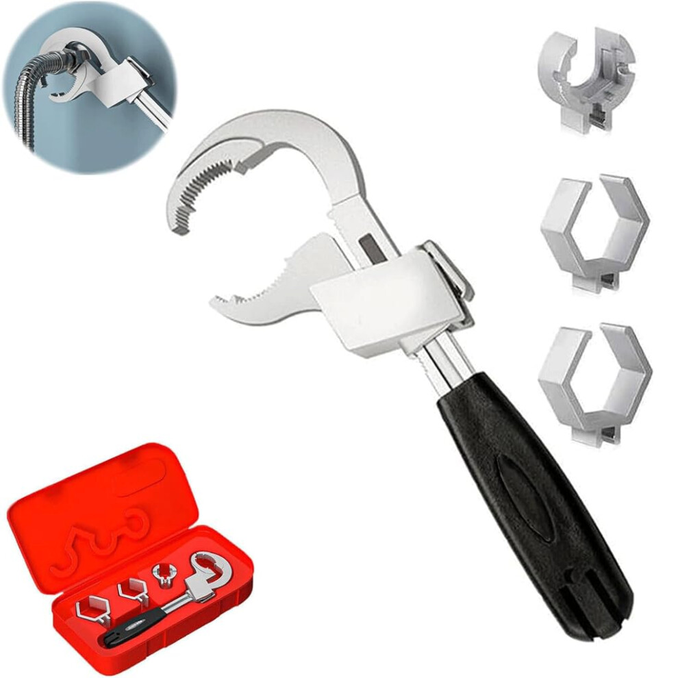 Wrench Key, Bathroom Key, Bow Wrench, Movable Board, Plumbing Tallation, Sink Tool 9365049535588