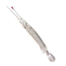 Découseur de couture en forme de poisson, pour-argent grand