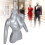 Kleidung Display Modell PVC Material Weibliche 12