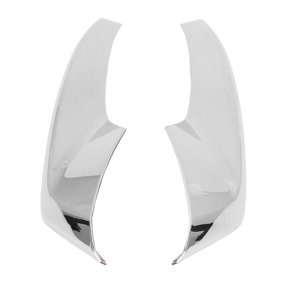 2 Stã¼Cke Front Foglight Trim Abs Chrom Nebel Lampe 8223848428108
