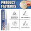 OUHOE Fliesenfugen-Verschönerungsstift, 5