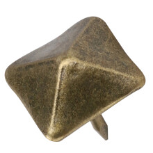 50Pcs Polster Tür Nagel Retro Cyan Bronze Eisen