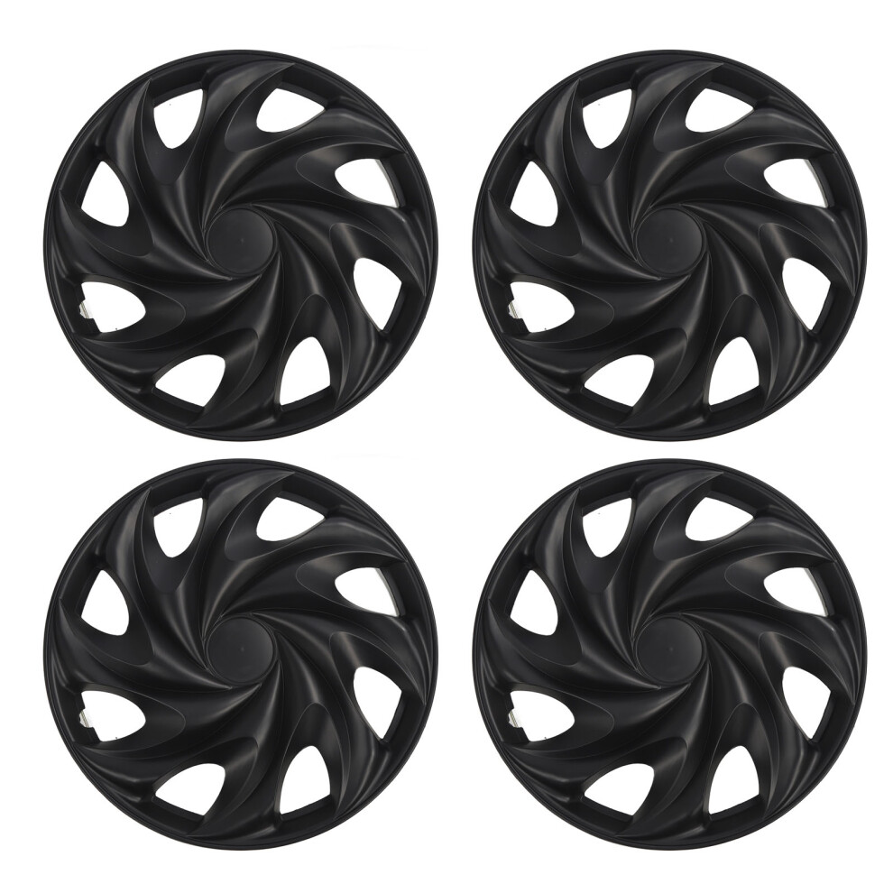 4 Stã¼Ck 13 Zoll Radkappen, Schwarz, Cooler Look, 8223848454954