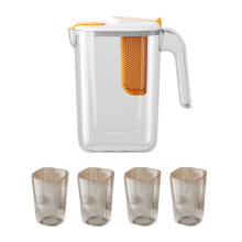 Handige waterkoker met filter Koude ketels Fruittheepotten met-D