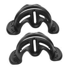 2 Pieces Golf Line Marker Stamps For Golf Balls Golf Accessories Tool Black ABS