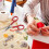 Stickschere, Edelstahl, bequemer Griff, zum 12