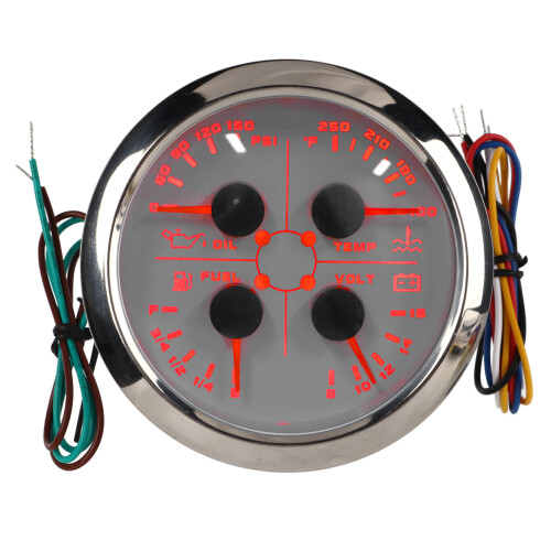 4in1 85mm Gauge Multifunktions-Kraftstoffstand 1