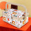 Sewing Basket Sewing Thread Needles Household Fabric Craft Craft Organizer 2