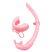 Rollup Snorkel with Storage Case, Freediving and Snorkeling Snorkel Swimming Snorkel for Outdoor Diving Ref: 4886