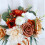 Bouquets de mariée de fleurs artificielles pour décorations de 6