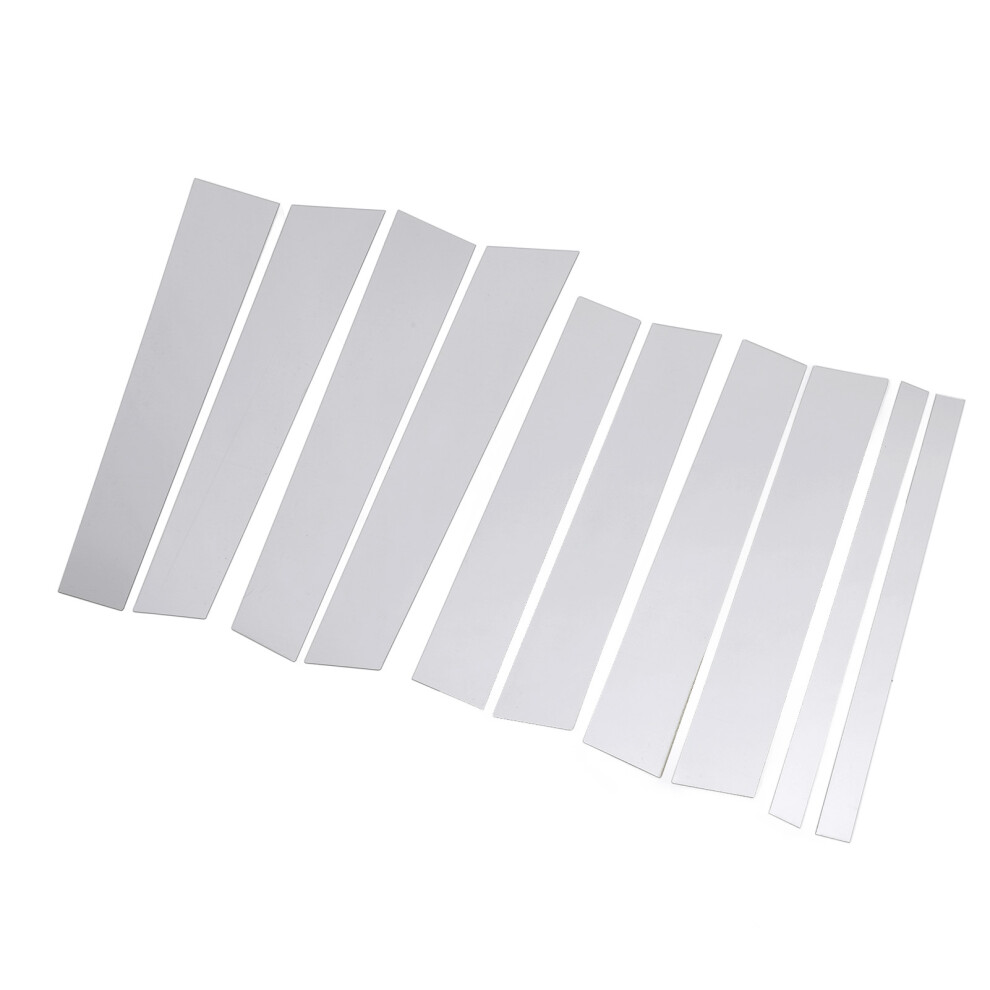 10 StãCke Sã¤Ulenpfostenabdeckung, Verspiegelte 8223848446256