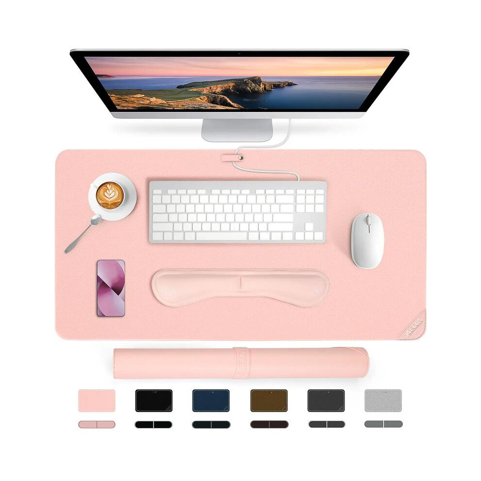 (, 23.6" X 13.7") Ultra Large Waterproof & Oil Proof Mouse Pad,Â 1 Countâ Non-Slip & Soft Premium Mouse Pad, Computer & Laptop Pink 8011452204306
