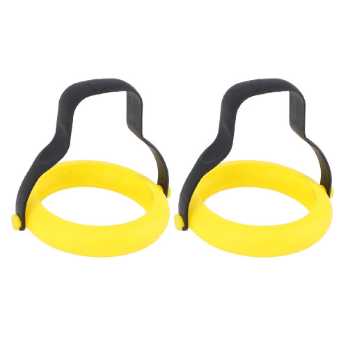Eierring aus Silikon, hitzebeständig, Nylongriff, 2
