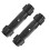 2 Pcs Paddel Stecker Schwarz Geschraubt Joint 3
