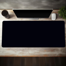 (Black, 60*30cm) Large Gaming Mouse Pad, Rectangle Mouse Pad for Gaming, Non-slip Rubber Base Mousepad, Stitched Edges Keyboard &