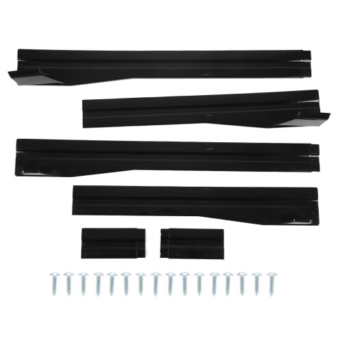 Auto-Seitenschweller, 2,2 m, glänzend schwarz, 1
