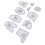 Memory Bear Vorlage Lineal Set Acryl Memory Bear 14
