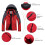 Damen Mountain Wasserdichte Shelljacke Skijacke 6