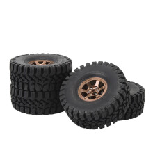 4 Stück RC Crawler Reifen 1,9 Zoll Gummireifen mit