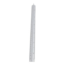 Ingenieurmaßstab, Aluminium, 30 cm, 1:20, 1:25,
