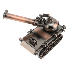 Handgefertigtes Tankmodell, Eisenkunst,