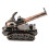Handgefertigtes Tankmodell, Eisenkunst, 4