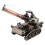 Handgefertigtes Tankmodell, Eisenkunst, 2