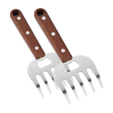 2nd Bbq meat fork grill accessories steel fork meat claws carving forks