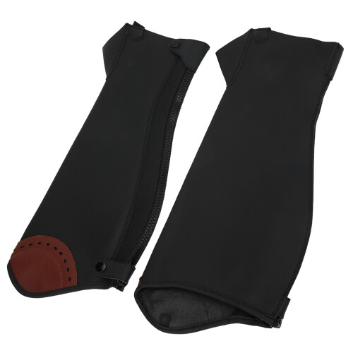 2Pcs Leder Chaps Reit Reiten Chaps Bein Schutz