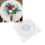 Stick-Starter-Set mit Blumenmuster, 11