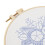 Stick-Starter-Set mit Blumenmuster, 14