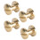 50er-Set Messingnieten-Set, DIY, 8 mm 15