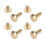 50er-Set Messingnieten-Set, DIY, 8 mm 1