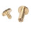 50er-Set Messingnieten-Set, DIY, 8 mm 9