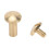 50er-Set Messingnieten-Set, DIY, 8 mm 4