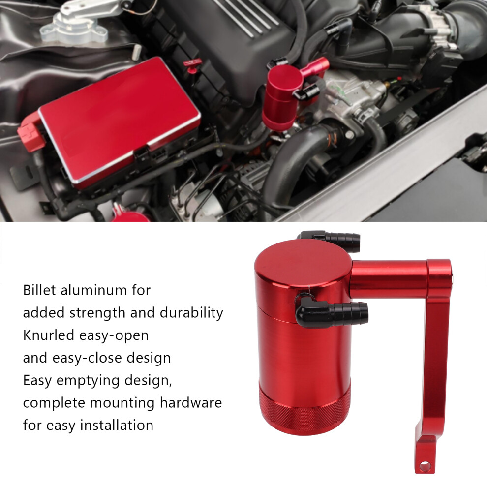 Billet-Aluminium-ÃLfangbehã¤Lter-Tank-Kit Mit 8223848468241