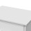 Living And Home Nightstand Bedside Table with 2 Storage Drawers, White 5